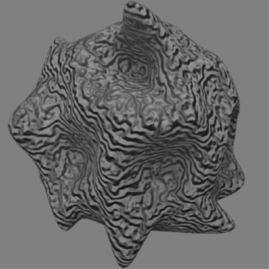 Object shape and material