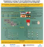 Exogenous cueing of visual attention using small, directional, tactile cues applied to the fingertip